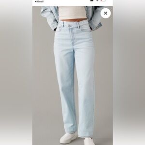American Eagle Crossover waist jeans in size 10 regular
